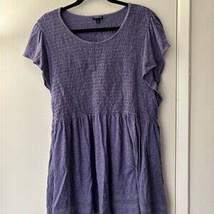 Torrid Lavender Tunic Top